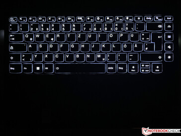Iluminação do teclado