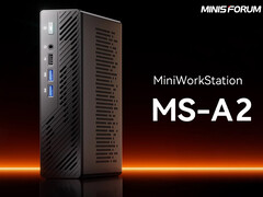 A Minisforum apresentou o MS-A2 na Japan IT Week Tokyo Spring Show. Na foto: MS-A1 (Fonte da imagem: Minisforum - editado)