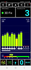 Recepção GPS ao ar livre