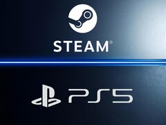 O banner com os logotipos do Steam e do PS5 é mostrado (Fonte da imagem: Steam, Sony PlayStation com edições)