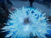 Uma captura de tela no jogo de V Rising.