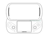 O chamado Anbernic Slide tem um design incomum que se baseia no PSP Go e no Nintendo 3DS. (Fonte da imagem: via Nittrx)