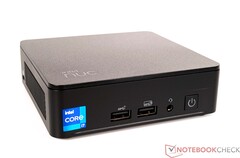 O NUC 13 Pro utiliza processadores Raptor Lake-P com PL2 de 64 W. (Fonte de imagem: NotebookCheck)