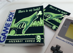 &quot;Where is My Body?&quot; será entregue como um cartucho físico Game Boy. (Fonte de imagem: Greenboy Games)