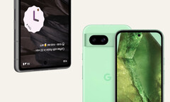 O Google Pixel 8a vira o design do Pixel 7a de cabeça para baixo sem mudar muito. (Fonte da imagem: Google - editado)