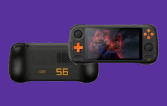 Por enquanto, não se sabe quando o Powkiddy K56 estará disponível. (Fonte da imagem: via Retro Handhelds)
