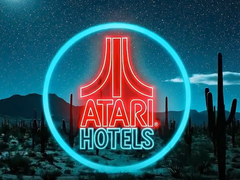 Uma captura de tela do logotipo da Atari Hotels (fonte da imagem: Atari Hotels)