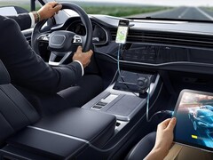 O carregador automotivo Baseus PrimeTrip VR2 Max (foto) chegou à Europa. (Fonte da imagem: Baseus)