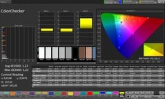 ColorChecker (perfil: Professional, espaço de cor de destino: sRGB)