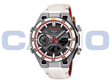 Relógio da colaboração Casio Edifice x Honda. (Fonte da imagem: Casio - editado)