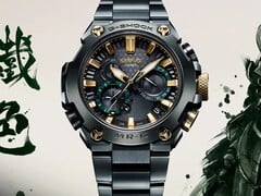 Os relógios Casio MRG-B2000BG-3A (na foto) e MRG-B2000RG-3A foram lançados na Europa. (Fonte da imagem: Casio)
