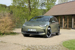 O Volkswagen ID.3 Pro é o carro mais barato da montadora alemã. (Fonte: Volkswagen)