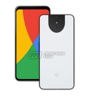 Dizia-se que o Pixel 5 apresentava o sistema de radar Soli do Google. (Fonte da imagem: Jon Prosser)