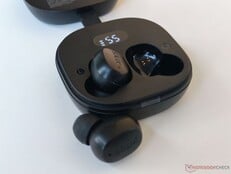 O estojo de recarga possui um visor