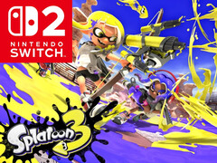Splatoon 3 com o logotipo do Switch 2 (Fonte da imagem: Nintendo of America com edições)