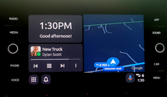 Android Auto e sua &#039;Coolwalk UI&#039;. (Fonte da imagem: u/RegionRat91)