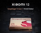 A série Xiaomi 12 será um dos primeiros smartphones do mundo a executar o novo chipset Snapdragon 8 Gen 1