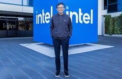 Lip-Bu Tan na sede da Intel. As ações da empresa valorizaram cerca de quatro vezes desde que assumiu o cargo de CEO.