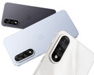 O OnePlus Nord 5 vem nas opções de cores Dry Ice, Marble Sands e Phantom Grey. (Fonte da imagem: OnePlus)