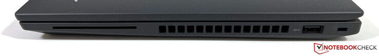 Certo: Leitor SmartCard (opcional), USB-A 3.2 Gen.1 (5 Gbit/s), slot Kensington Nano