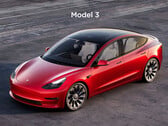 Giga Shanghai Modelo 3 com alcance estendido para 2023 (imagem: Tesla)