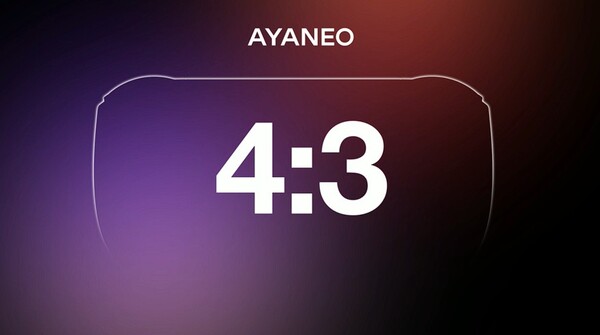 O Ayaneo Code R terá uma tela com proporção de 4:3. (Fonte da imagem: Ayaneo)