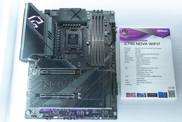 ASRock Z790 Nova WiFi7 (Fonte da imagem: Xfastest.com)