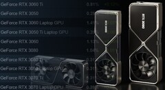A série Nvidia GeForce 30 foi lançada em setembro de 2020. (Fonte de imagem: Steam/Nvidia - editado)