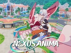 Banner do Honka Nexus Anima com suporte voador (Fonte da imagem: Cognosphere, MiHoYo com edições)
