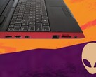 O laptop Alienware obteve uma classificação de 84%. (Fonte da imagem: Notebookcheck/Alienware - editado)