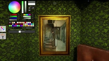 Na imagem: uma captura de tela do jogo Meccha Chameleon.