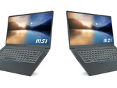 O MSI Prestige 15 embala bastante hardware impressionante para um laptop de 1,65 kg. (Fonte da imagem: MSI)