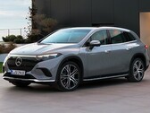 O SUV elétrico EQE da Mecedes está preparado para preencher a lacuna entre o EQC e o EQS concorrente Tesla Modelo X, que pode ser visto nesta foto (Imagem: Mercedes-Benz)