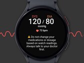 Alguns smartwatches Samsung Galaxy já podem estimar sua pressão arterial. (Fonte da imagem: Samsung)