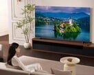 A TV Q8C da TCL (na foto) é um modelo premium QD MiniLED. (Fonte da imagem: TCL)