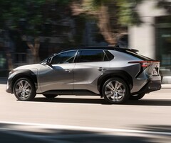 O utilitário esportivo elétrico Toyota bZ4X (Fonte da imagem: Toyota USA)