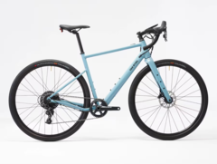 A Decathlon apresentou três novas bicicletas elétricas de gravel Van Rysel, incluindo a E-GRVL AF X35 (acima). (Fonte da imagem: Decathlon)