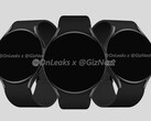 A Samsung procurou um sensor BIA para seus próximos relógios Smartwatch. (Fonte de imagem: OnLeaks)