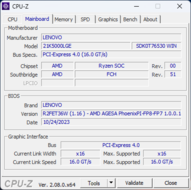 Placa-mãe CPU-Z