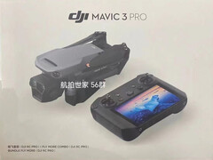 O Mavic 3 Pro pode ser lançado depois que o DJI apresentar o Inspire 3 (Fonte de imagem: @DealsDrone)