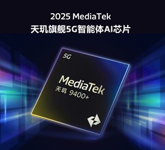 O MediaTek Dimensity 9400+ será lançado em 11 de abril. (Fonte da imagem: MediaTek)
