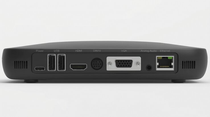 A versão padrão do SuperStation One inclui HDMI, além de saídas de vídeo analógicas dedicadas, incluindo VGA e DIN10, que não estão presentes no protótipo Lite de US$ 200.