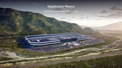 A Giga Mexico pode estar pronta para a produção do Model 2 em julho próximo (imagem: Tesla)