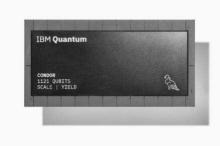 A QPU Quantum Condor da IBM com 1121 qubits (Imagem: IBM)