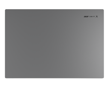 Acer Swift X 14 visto de trás. (Fonte da imagem: Acer)