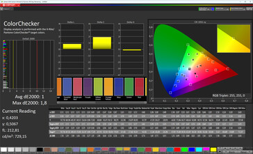 ColorChecker (Perfil: Pro | Standard, espaço de cor alvo: sRGB)