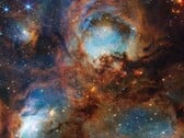Uma imagem detalhada da Pata de Gato (Fonte da imagem: NASA, ESA, CSA e STSCI; cortada)