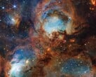 Uma imagem detalhada da Pata de Gato (Fonte da imagem: NASA, ESA, CSA e STSCI; cortada)