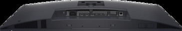 Portas do monitor Dell UltraSharp 32 QD-OLED. (Fonte da imagem: Dell)