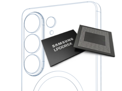 O Samsung Galaxy S26 pode apresentar um processamento de imagem muito mais rápido, graças à maior largura de banda da nova memória LPDDR5X. (Fonte da imagem: Ice Universe, Samsung, editado)